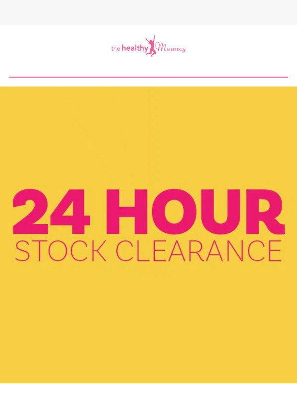 ⏳Stock Take Sale Running out FAST