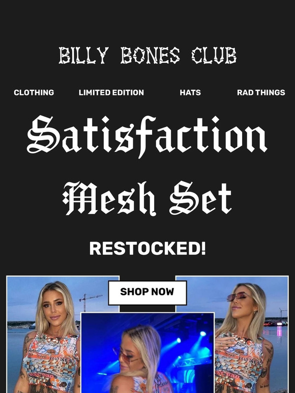 MESH SET RESTOCKED 💦