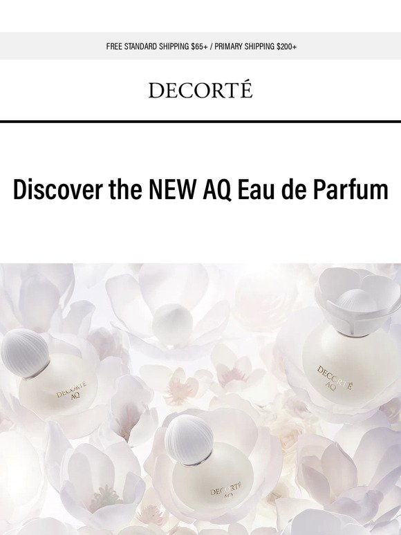 Discover the NEW AQ Eau de Parfum
