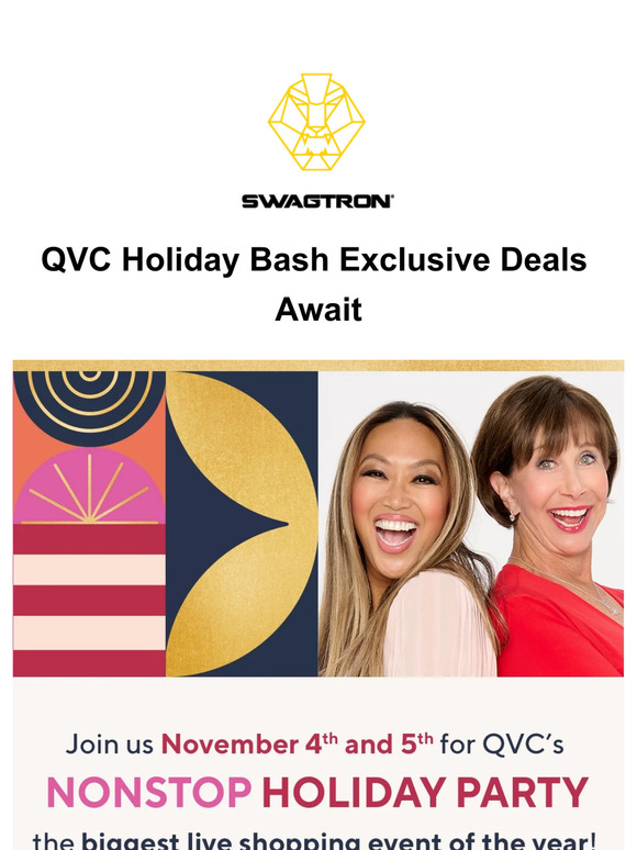 🎉 Join Our Nonstop Holiday Party with QVC – Exclusive Deals Await!