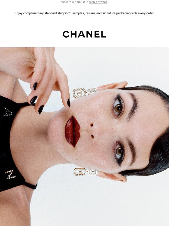 Chanel: CHANEL makeup looks for the holidays