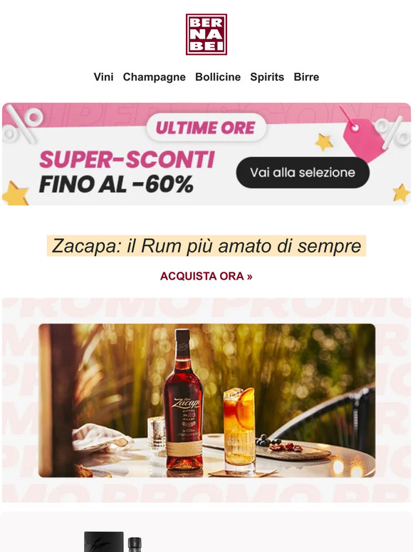 Zacapa imperdibile al -38% | Monogram da €18.50