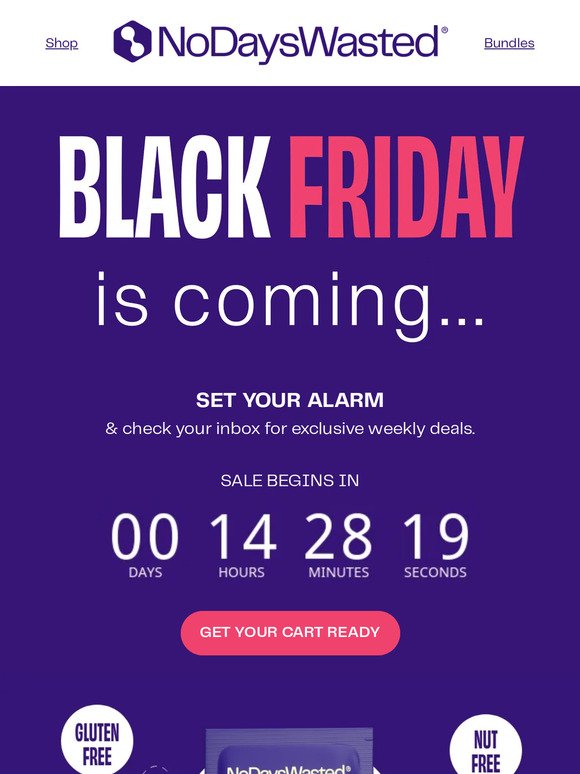 Black Friday is Coming...