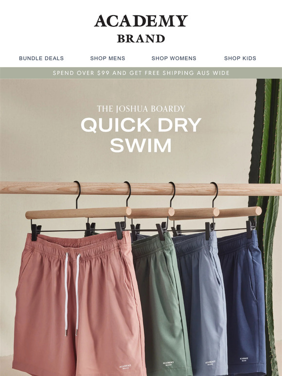 Quick Dry Swim | The Joshua Boardy