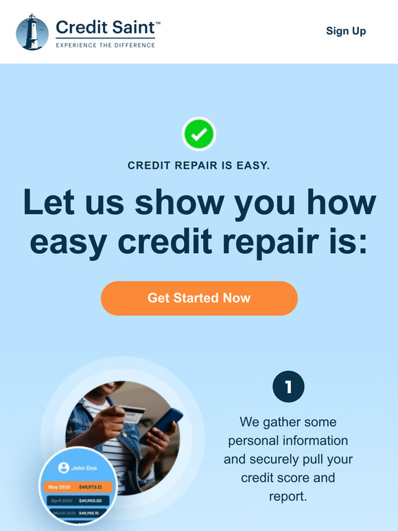 Credit Repair Made Easy with Credit Saint