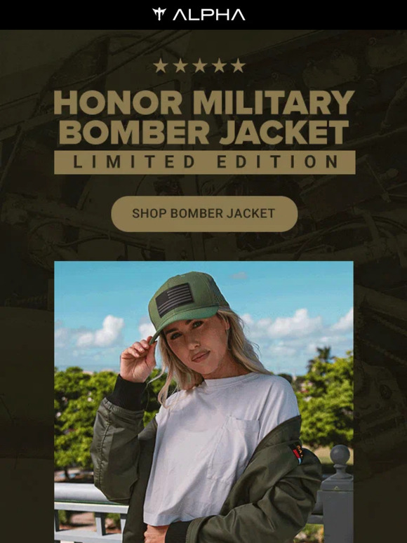Exclusive Release: Honor Bomber Jacket 🇺🇸