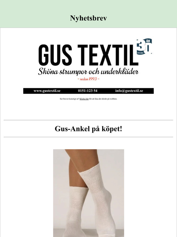 [SKÖNA SÖNDAG!] Gus-Ankel på köpet!