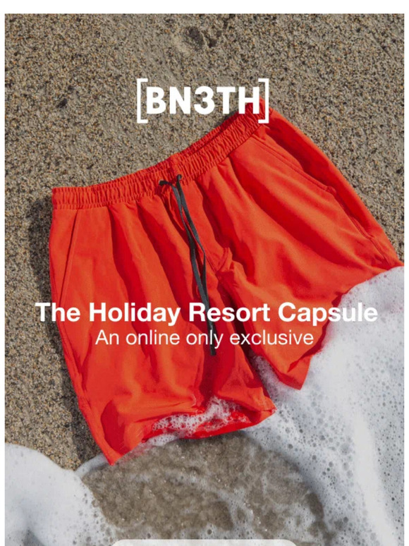 Introducing: The Resort Capsule. 🏝️