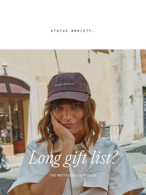 Status Anxiety GOOD GIFT GUIDE Milled