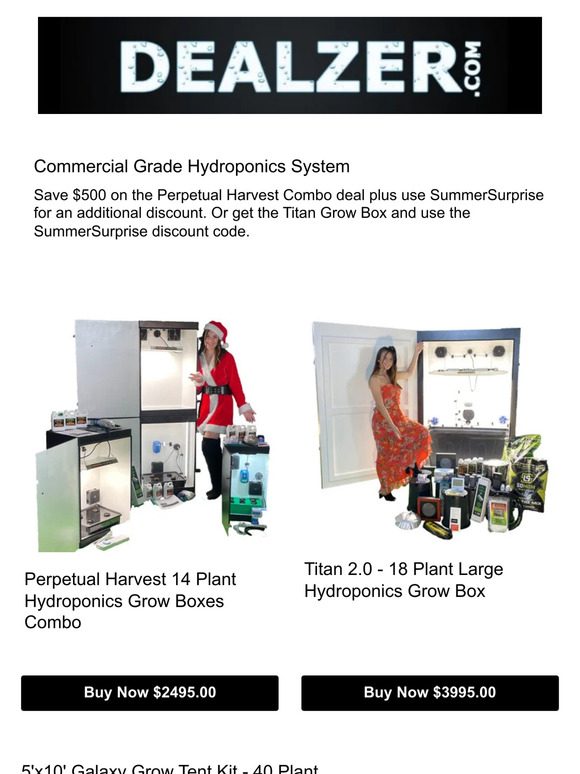 Commercial Grow Boxes - Massive Yields