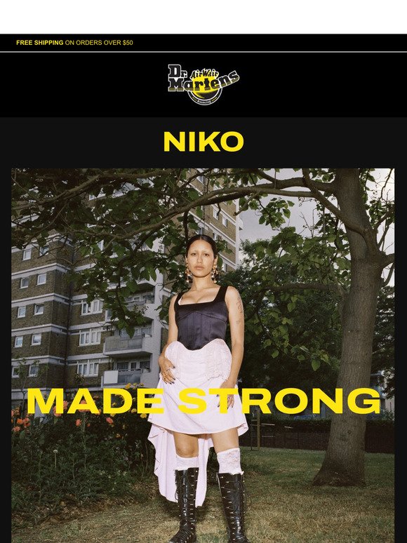 How is Niko Made Strong?