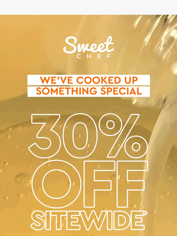 30% off SITEWIDE is here