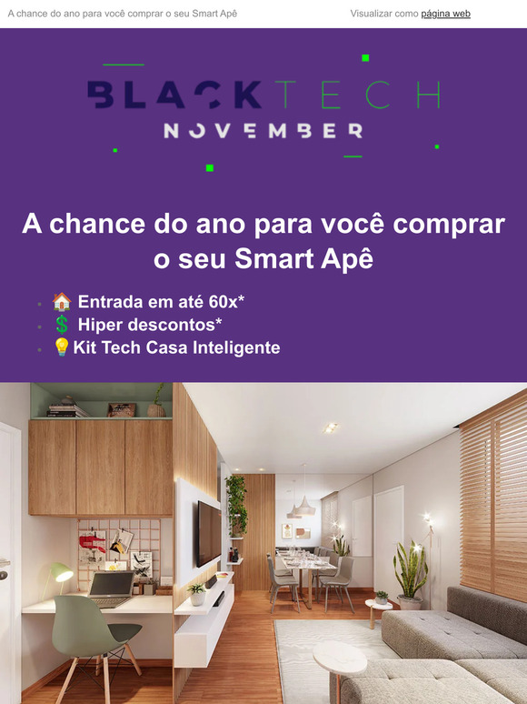 🏠 Começou a Black Tech Emccamp, para você conquistar o seu Smart Apê!