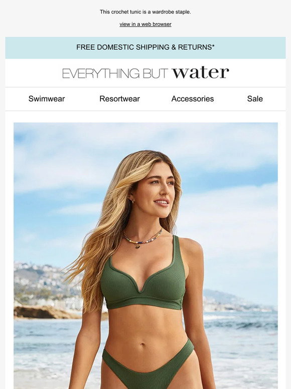 Everything But Water: New styles of our C - G cup bikini