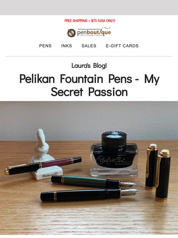 MONDAY READ - Pelikan  Fountain Pens Refreshed