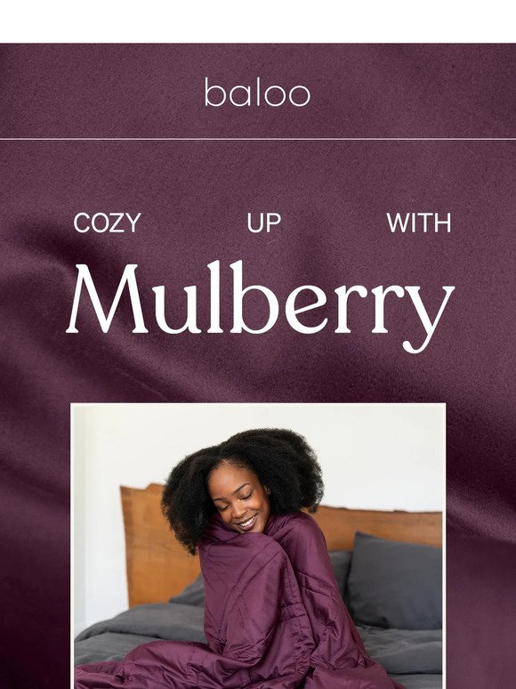 NEW! Mulberry is here 🍇