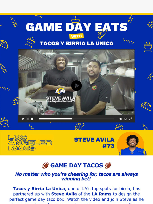 GAME DAY 🌮🌮🌮 !