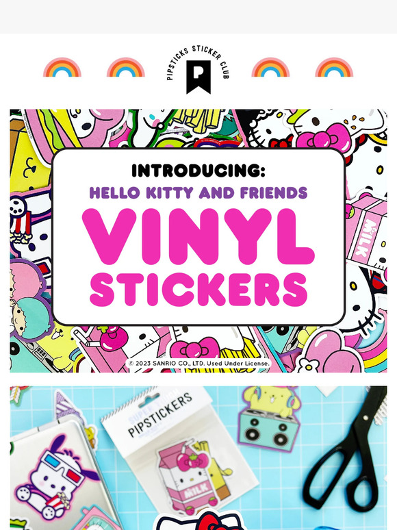 ʚ🍓ɞ New Product Alert: HELLO KITTY VINYL! ʚ🍓ɞ