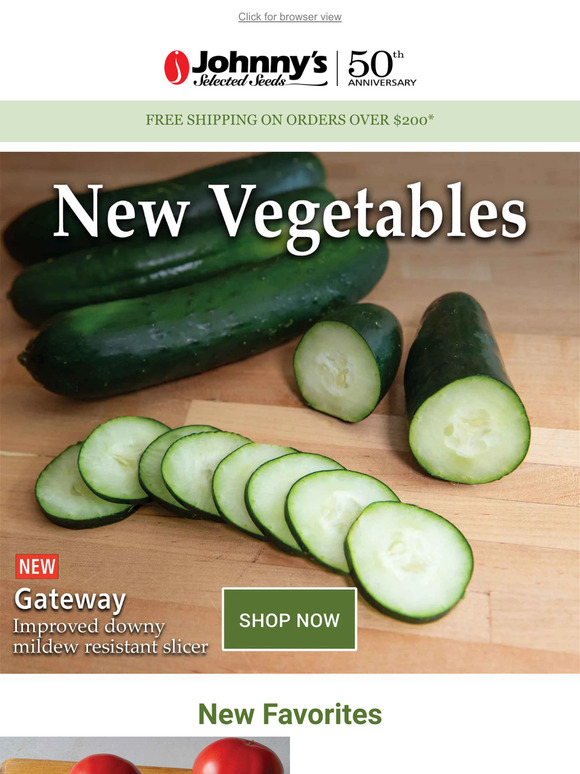 New Vegetable Varieties for 2024 Milled