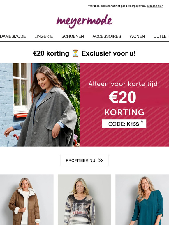 ❄️€20 korting voor een goed begin van de winter!