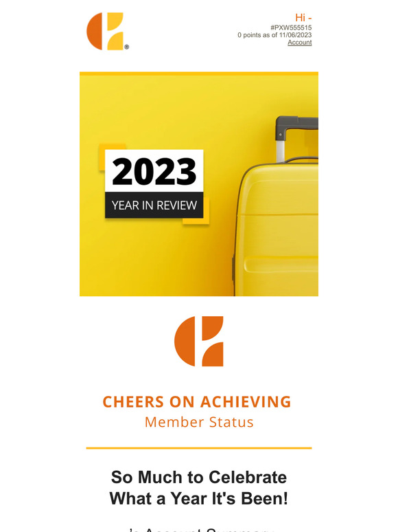 —'s 2023 Account Summary
