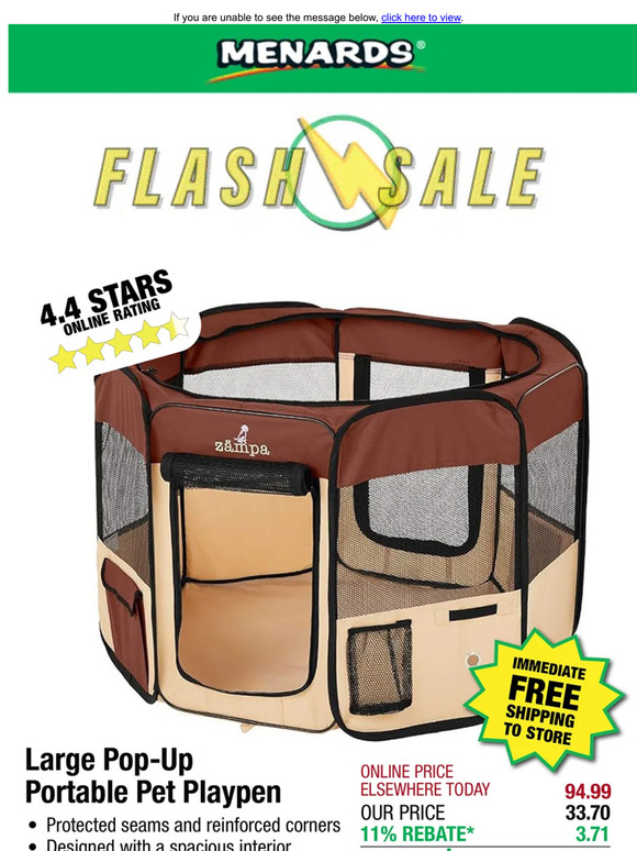 Menards PetFusion® Elevated Dog Bed UNDER 20! Milled