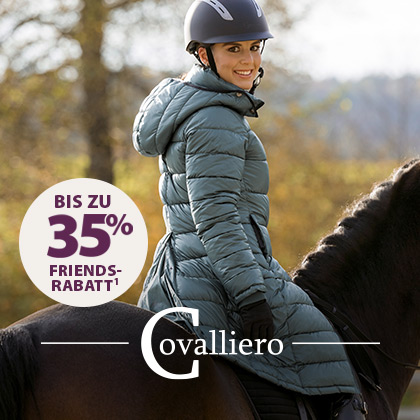 COVALLIERO: Bis zu 35 % Friends-Rabatt
