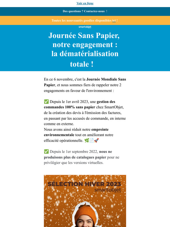 Zéro papier chez SmartObjet 🌍
