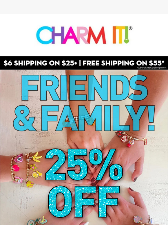 25% OFF 💙 Friends & Family
