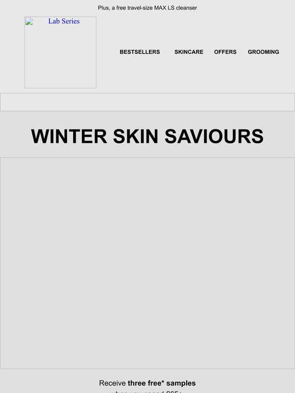 Lab Series UK Limited time offer 3 free minis Milled