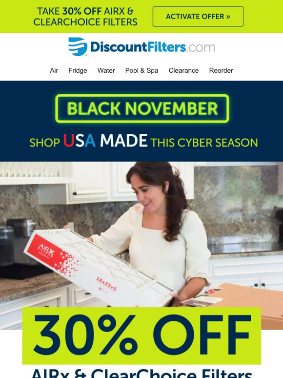🙌🏻 Black Friday Prices on USA Made Products