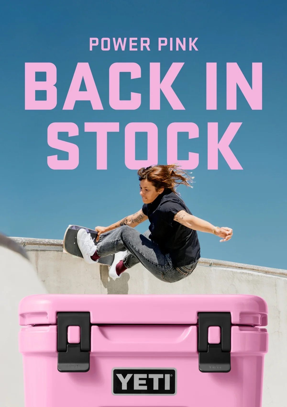 YETI - We put a new pink on the map this fall. Introducing the