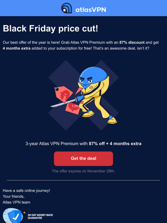 Black Friday Starts Now!
