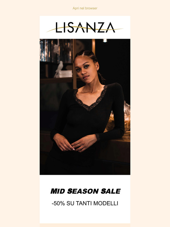 MID SEASON SALE: -50% su tantissimi modelli!