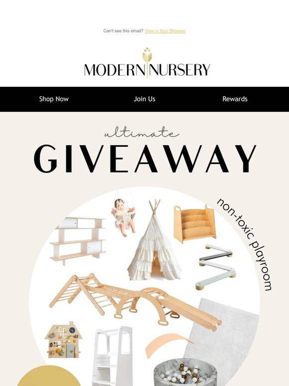 Win a $4,000+ Playroom Makeover!
