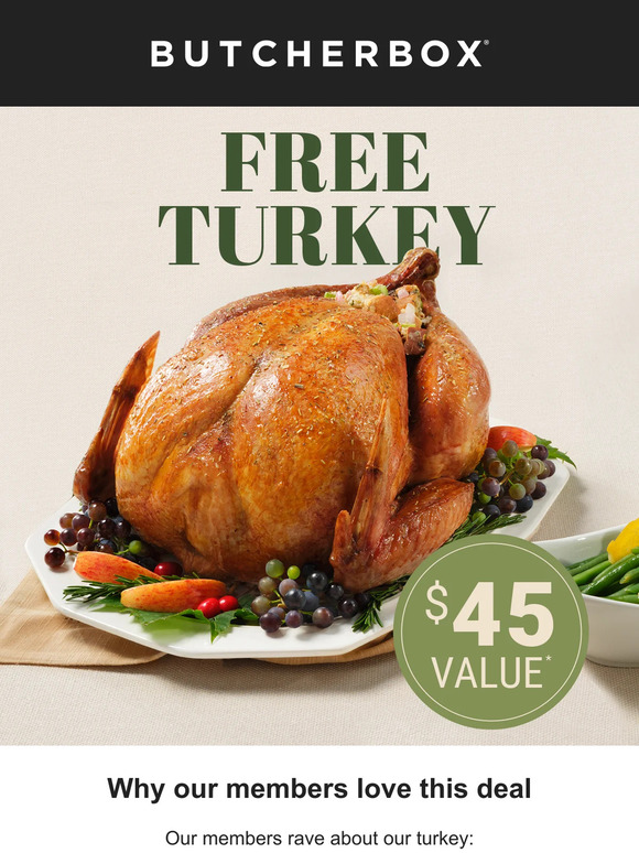 Free Turkey + Free Cooking Tips 🦃