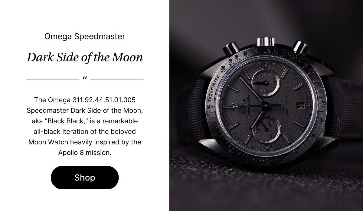 Omega SpeedMaster Moonwatch Dark Side of the Moon