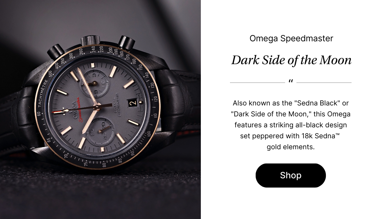 Pre-Owned Omega Speedmaster Dark Side of the Moon