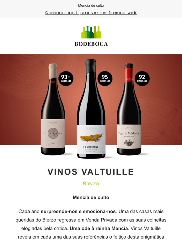 Vinhos Valtuille: com até 95 Parker, a melhor relação qualidade/preço do Bierzo está de volta