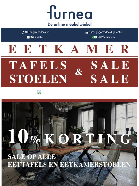 EETKAMER MEGA SALE 🎉