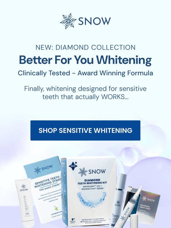 NEW: Better For You Whitening! 🦷✨