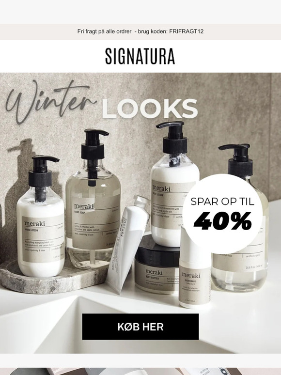 Winter Looks 🤍 Spar op til 40% på favorit brands