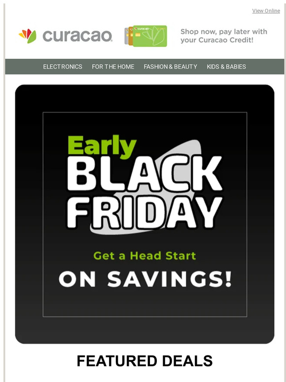 Curacao 🔥 Save Big on Early Black Friday Deals! 🔥 Milled