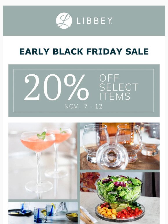 🍷 Early Black Friday deals are HERE! 🍷