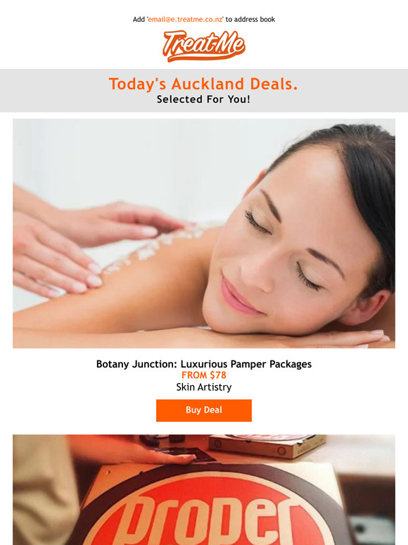 Botany Junction: 90 or 120-minute Luxurious Pamper Packages