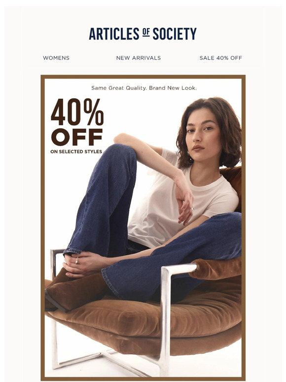 🍂 Fall for Savings: 40% Off Selected Styles Inside! 🍂