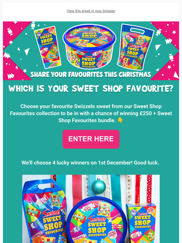 Chance to win £250 + Sweet Shop Favourites bundle🍬