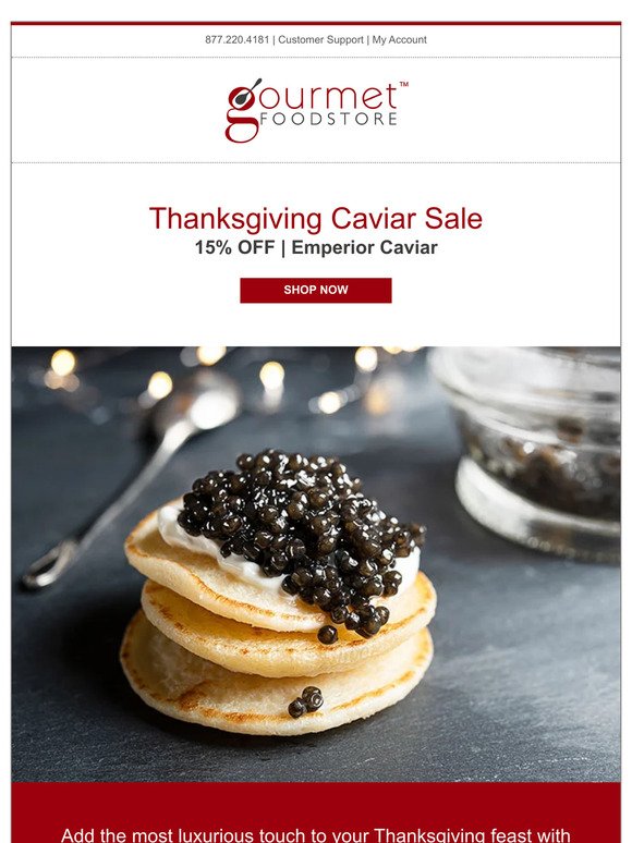 Our Thanksgiving Appetizer Sale Starts NOW!