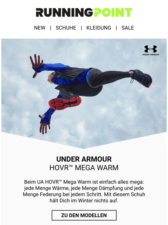 Einfach Mega! Der UA HOVR Mega Warm