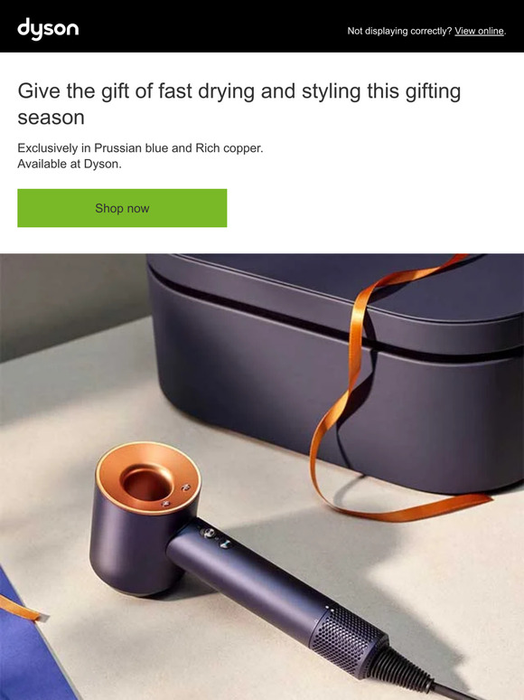 Dyson: Give the gift of Dyson hair care technology  Milled